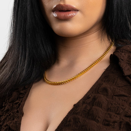 Women Franco Gold Chain (4mm) The Gold Gods