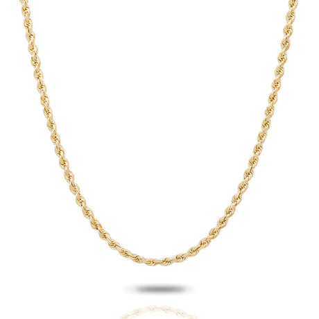 Women Rope Gold Chain (2.5mm) The Gold Gods