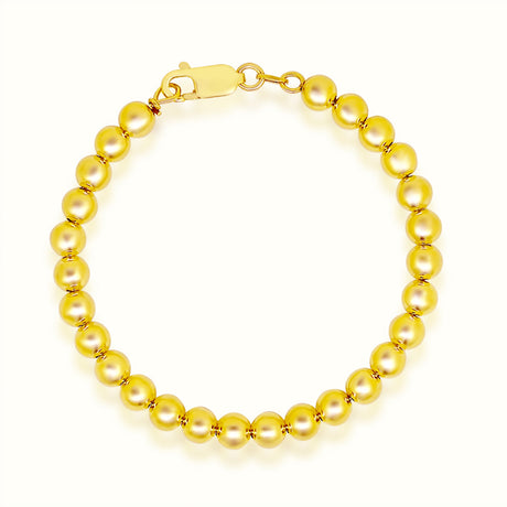 Women's Vermeil Beaded Bracelet