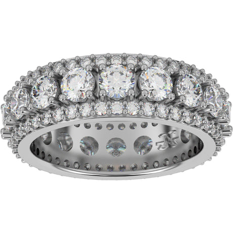 Diamond King's Eternity Ring The Gold Gods top white gold men's jewelry