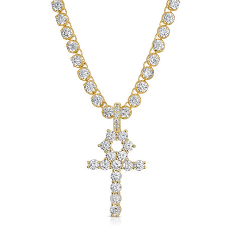 Women's Diamond Buttercup Tennis Chain 4mm