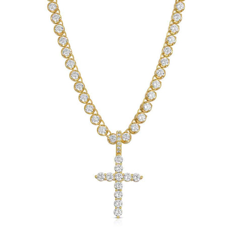 Women's Diamond Buttercup Tennis Chain 4mm