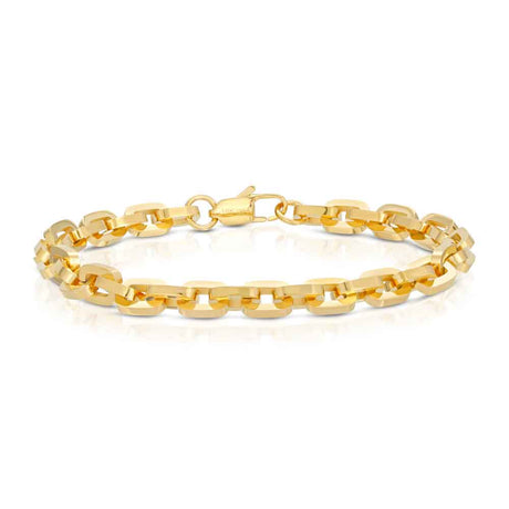 Gold Cable Link Bracelet The Gold Gods 