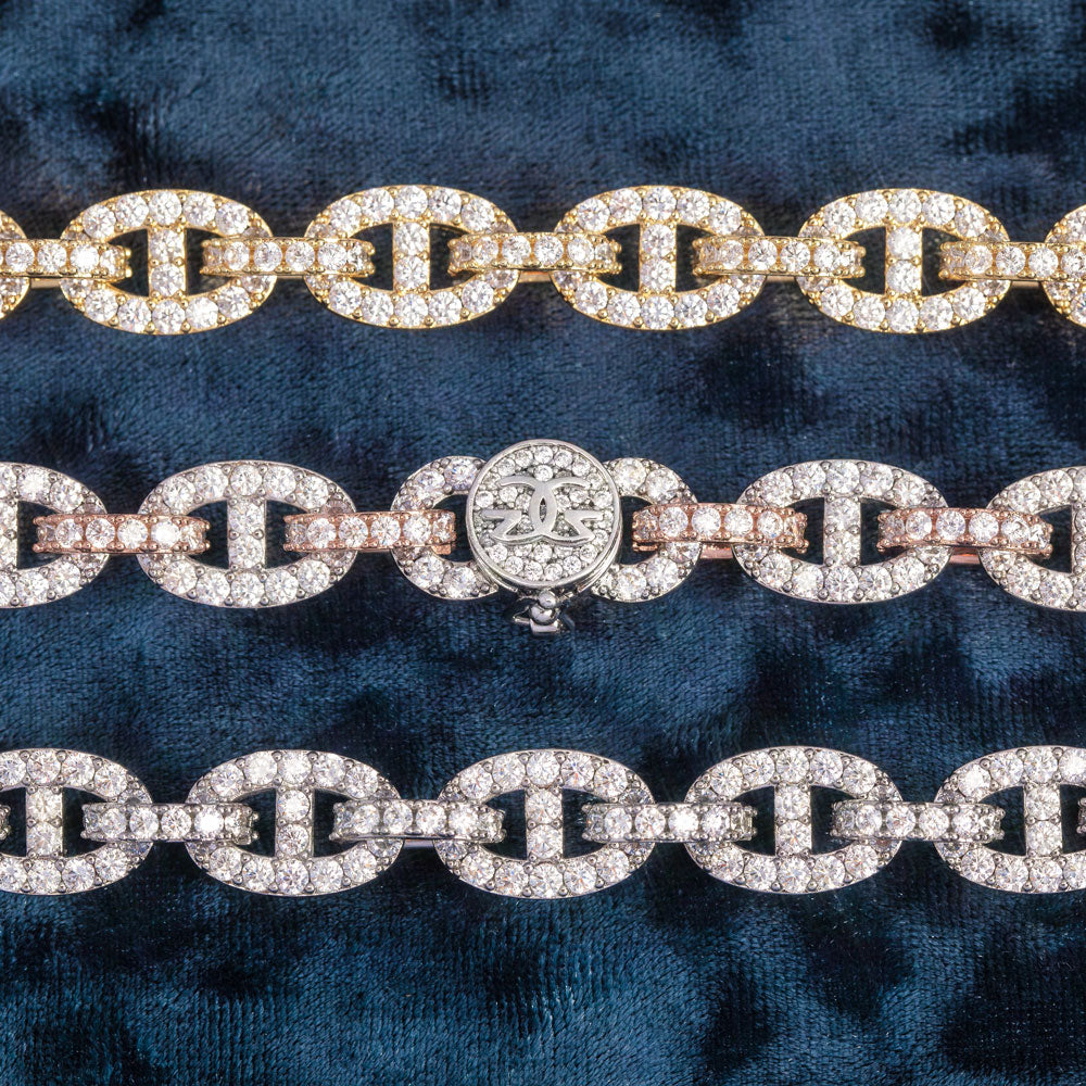 Diamond Mariner Micro Choker Chain (10mm) | The Gold Gods 6