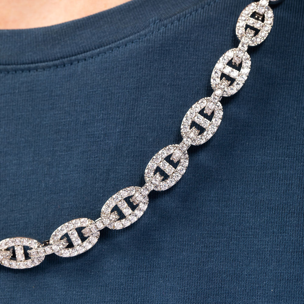 Diamond Mariner Micro Choker Chain (10mm) | The Gold Gods 4