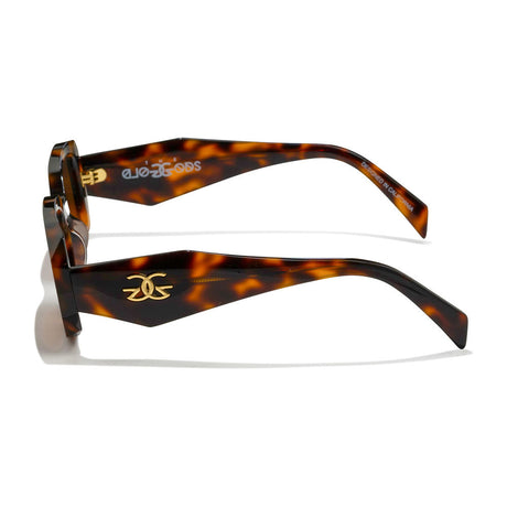 Artemis Brown Tortoise Sunglasses The Gold Gods 5