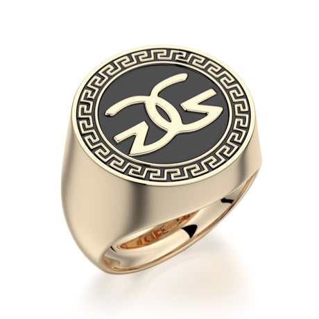 The Gold Gods Signature Logo Ring