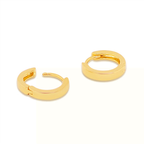 Women's Vermeil Medium Hoop Earrings The Gold Goddess Women’s Jewelry By The Gold Gods