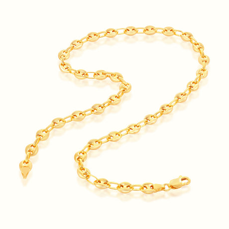 Women's Vermeil Puff Chain The Gold Goddess Women’s Jewelry By The Gold Gods