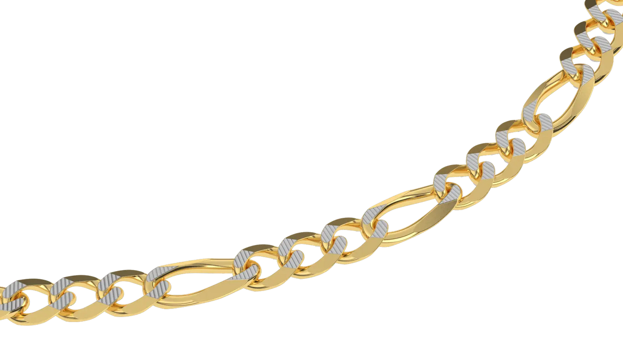 solid-gold-pave-figaro-chain-mens-jewelry-gold-chains